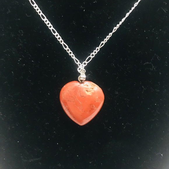 🔥SOLD!🔥Red jasper pendant necklace - Picture 3 of 4